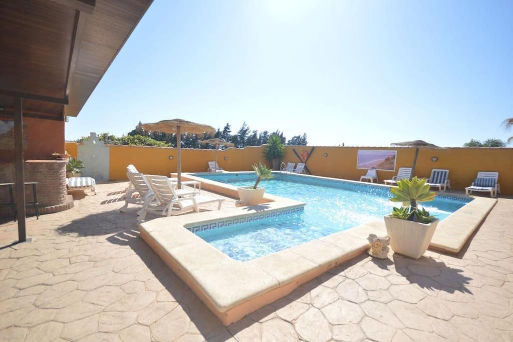 Casas Paqui Y Pablo Con Piscina Compartida En Conil Villa Conil de la Frontera Kültér fotó